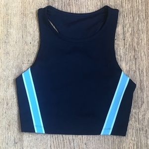 Joy Lab Dark Blue Athletic Top